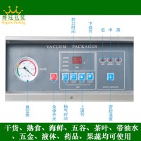 DZ500-2SB真空機 雙室真空包裝機 大米真空包裝 生鮮真空包裝機